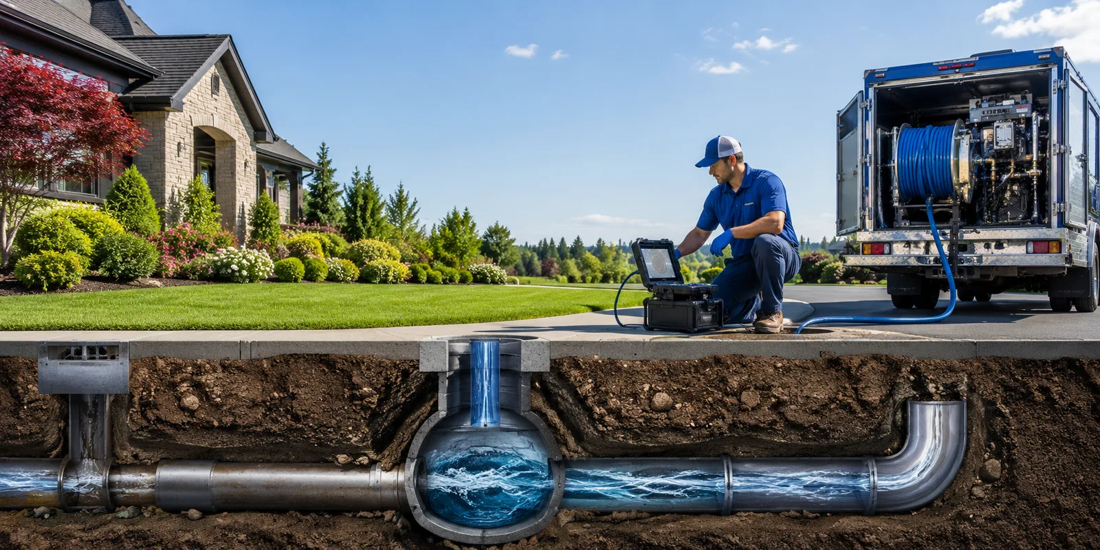 Drainage restoration information for New Cambria, KS